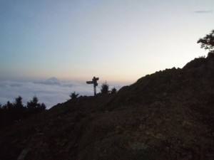 雲取山です