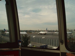 ラガーディア空港に降り立つ