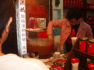 淡水の甘い梅ののみもの 淡水の甘い梅ののみもの